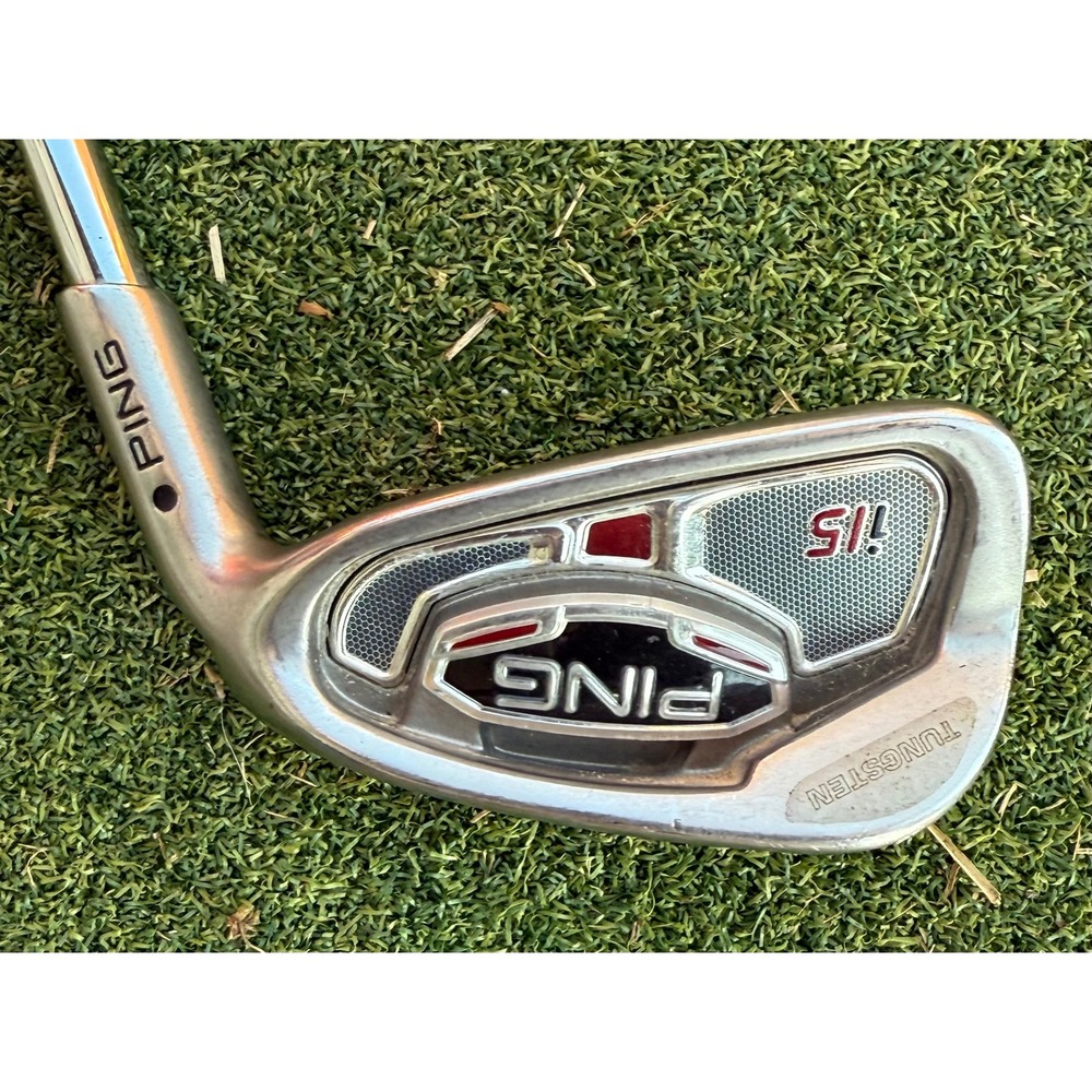 Ping i15 5 Iron Black Dot Tungsten AWT‎ Stiff Steel Shaft Golf Club RH